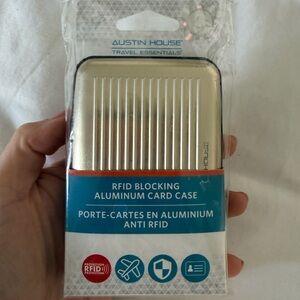 ☀️🌴NIB Austin House RFID Blocking Aluminum Card Case